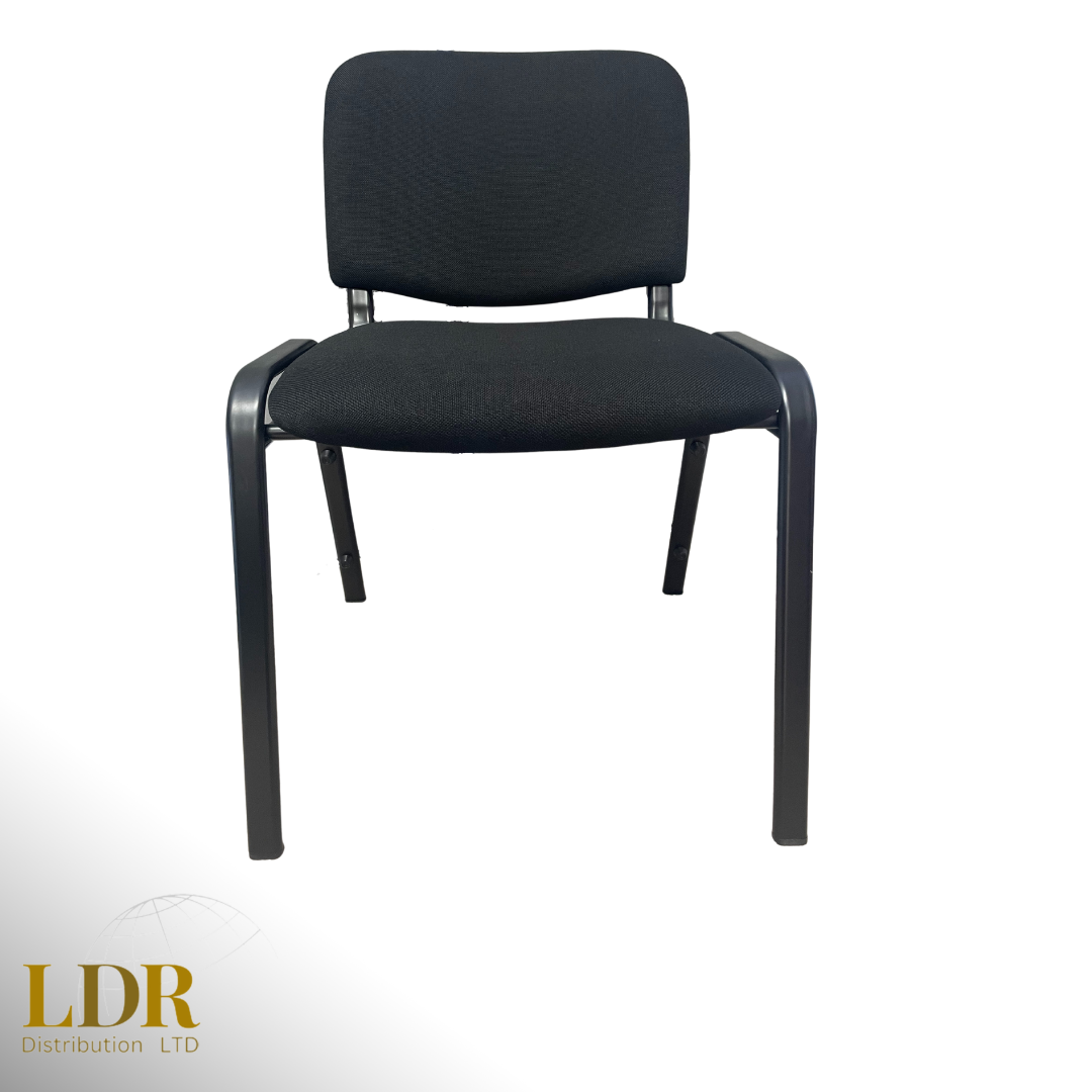 New Black Stacking Chairs