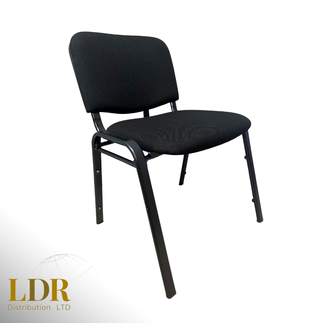 New Black Stacking Chairs