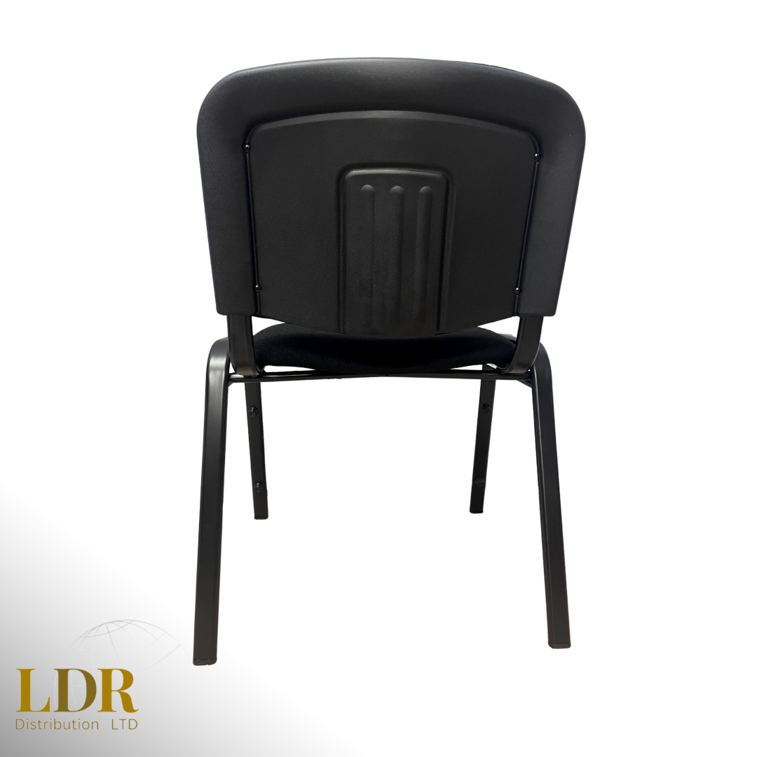 New Black Stacking Chairs