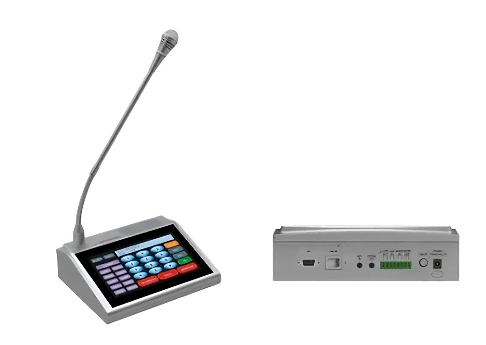 Desktop Intercom Paging Microphone with 7-inch Touch Screen LQ-7702MIC