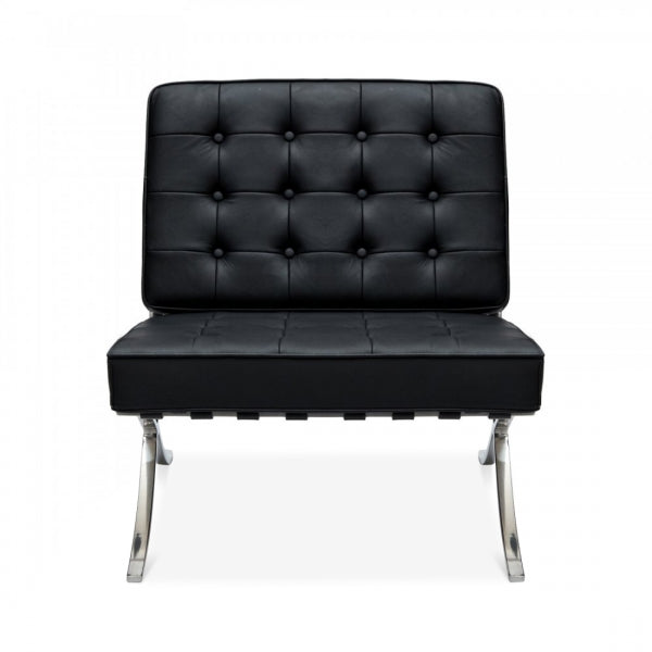 Barcelona Style Single Seater Black