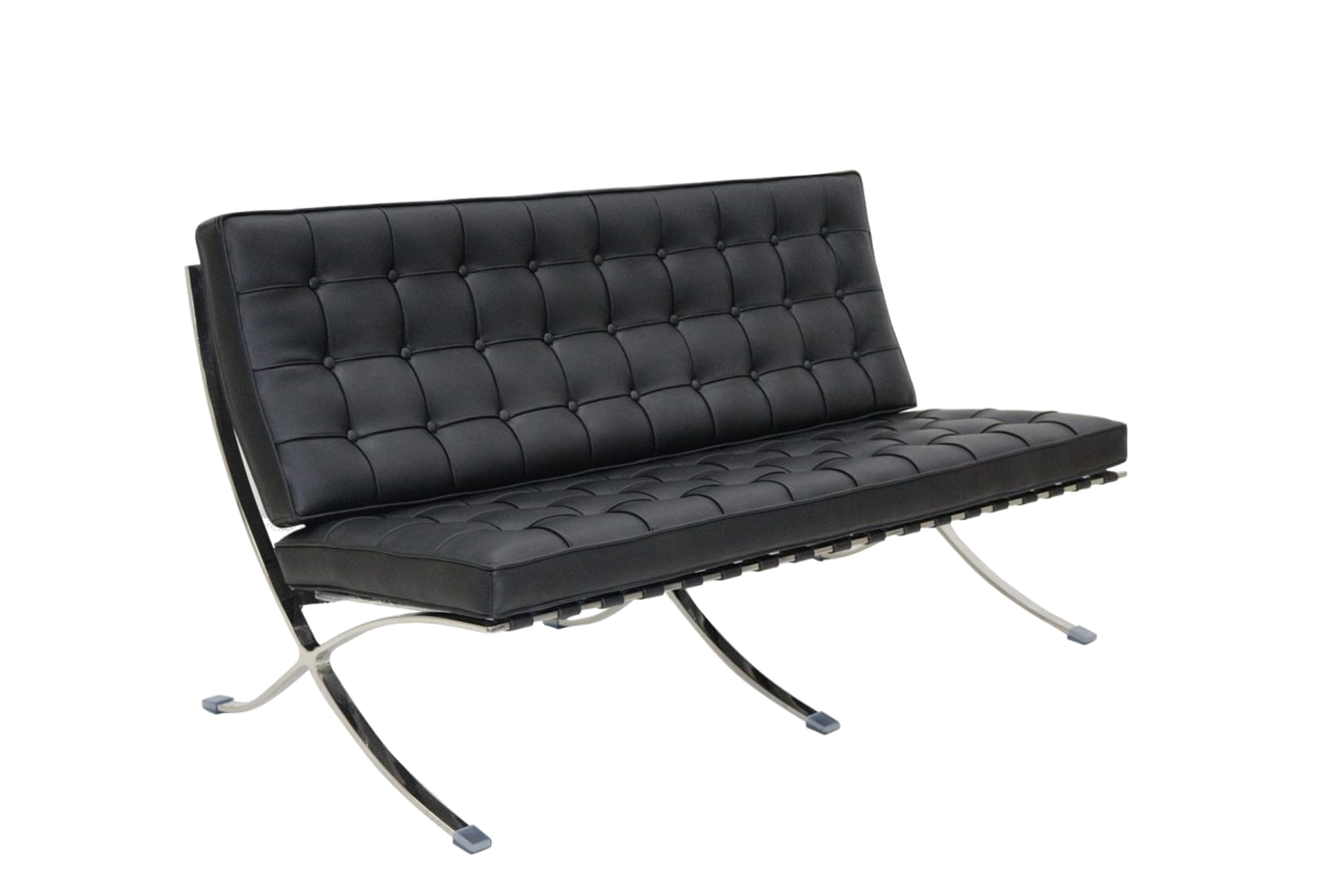 Barcelona Style 2 Seater Black